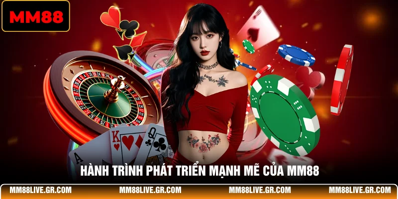 Hành trình phát triển mạnh mẽ của MM88